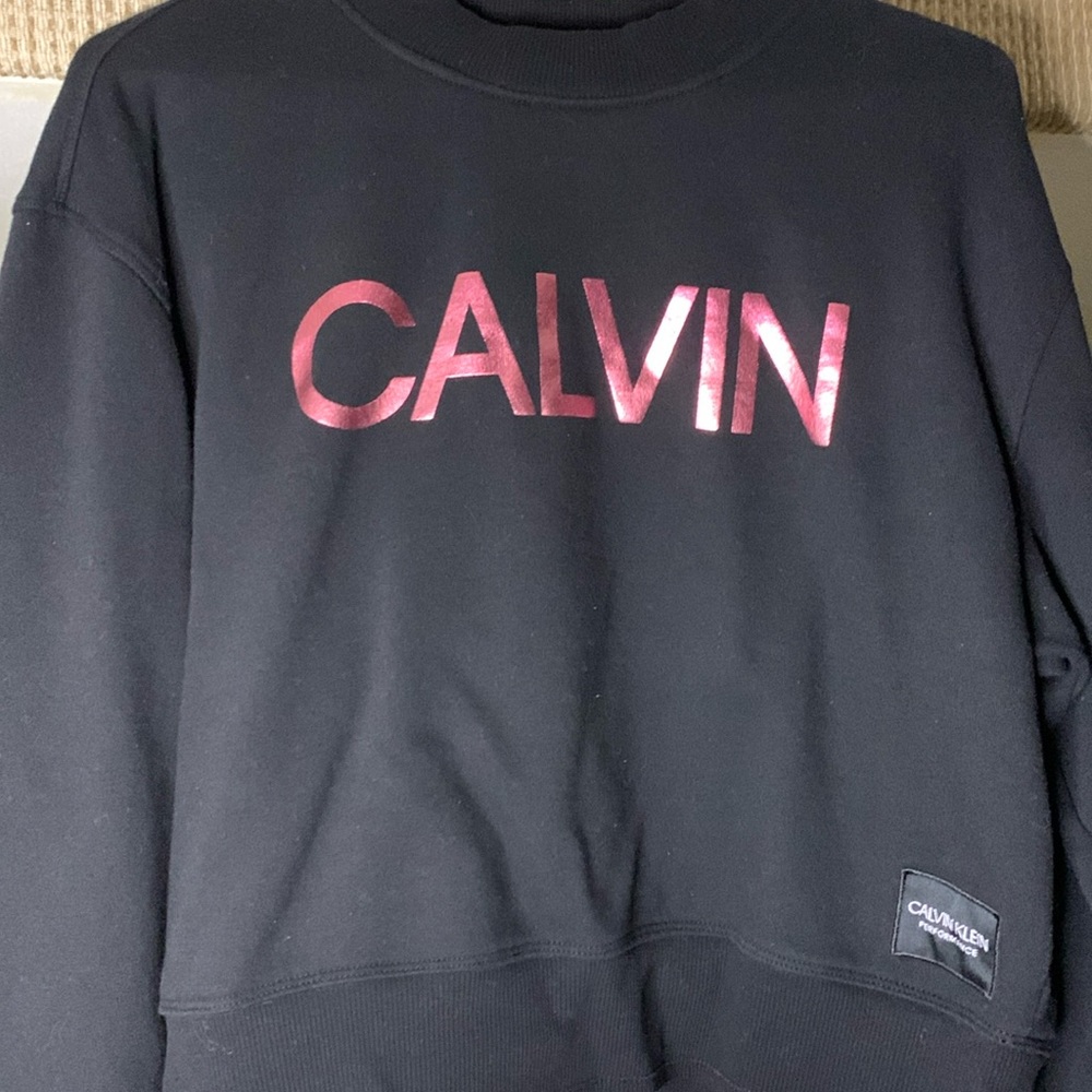 Black Calvin Klein Sweatshirt, Size S